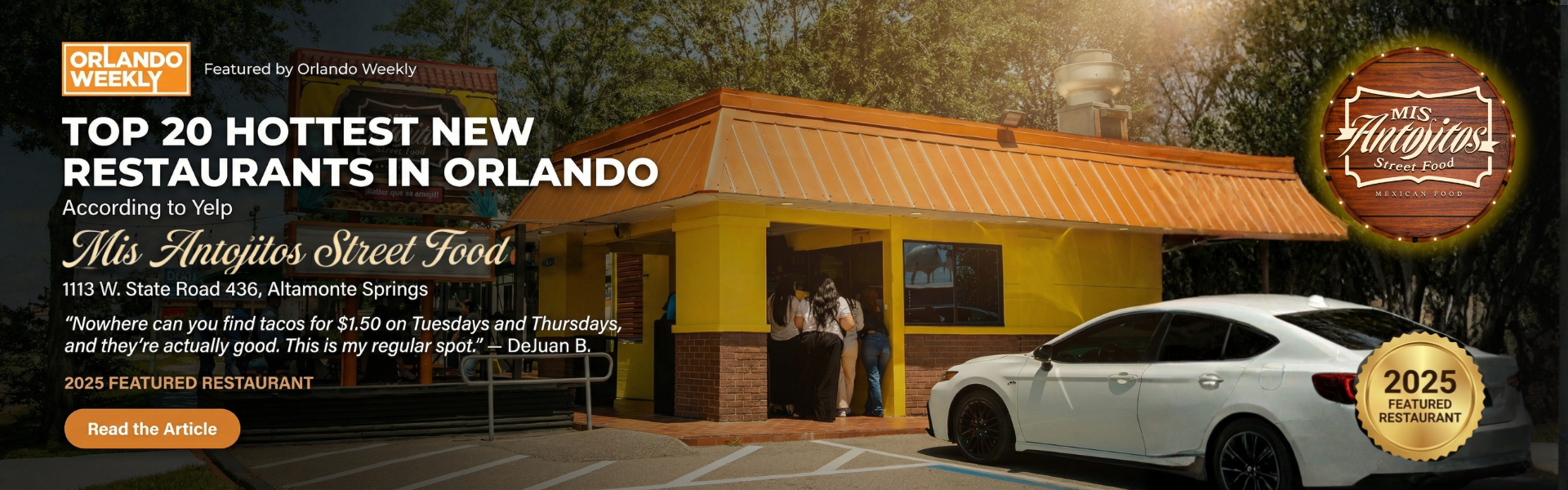 The 20 hottest new restaurants in Orlando, according to Yelp